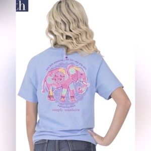 “You are amazing just the way you are” simply southern t shirt